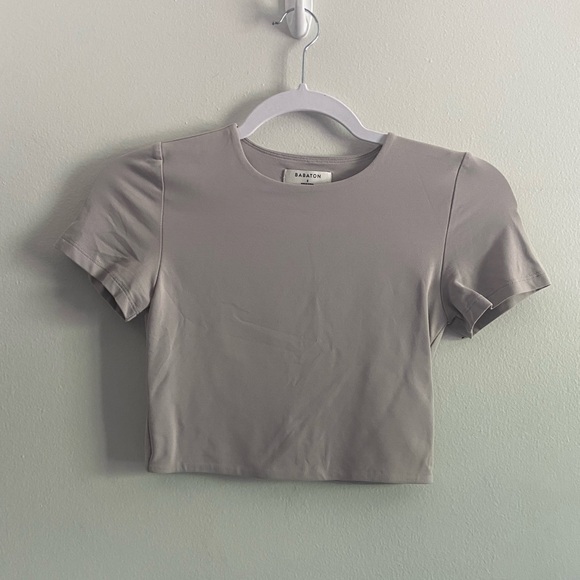 Aritzia Babaton Contour Crew Crop Top - Picture 1 of 5